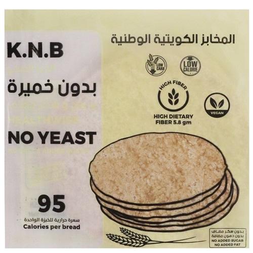 المخابز الكويتية الوطنية خبز صحي بدون خميرة 40جم 5حبة