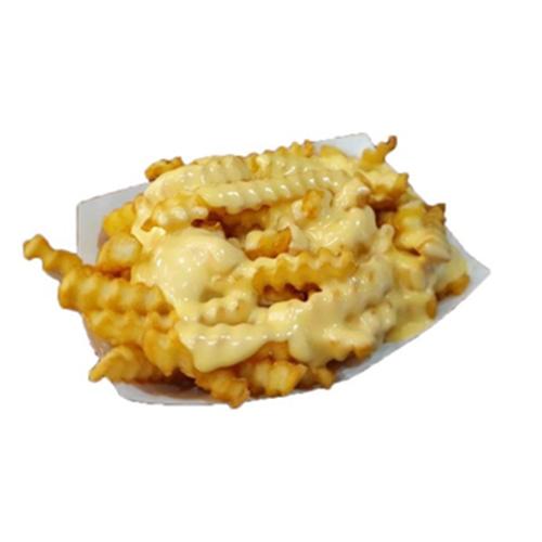 Fries with Cheese and Jalapeno