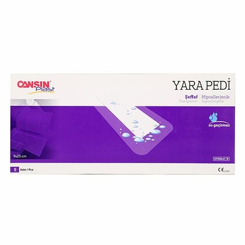 Cansin Plast Medical Patch Transparent after Wound Dressing 9×25cm 5Pcs