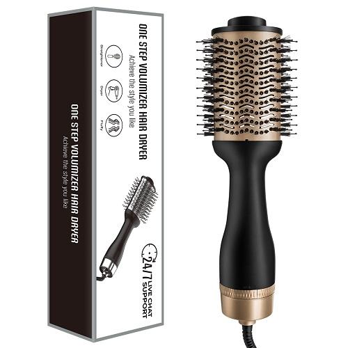 One Step Volumizer Hair Straightener Brush 1200W Model No.HSM-5250