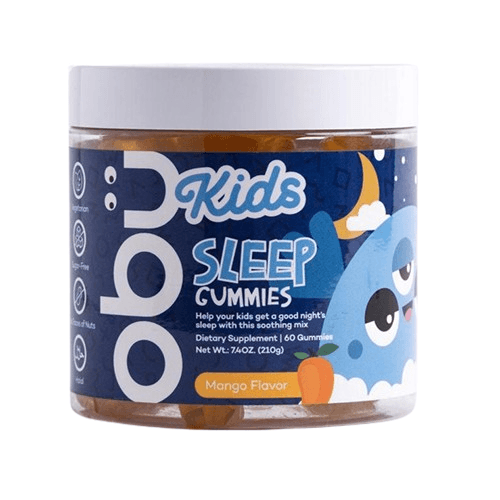 Obu Kids Sleep Gummies Mongo Flavor 60Gummies 