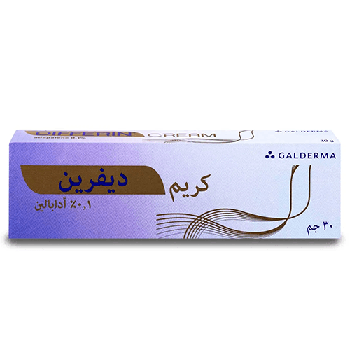 ديفرين ادابالين 0.1% و/و كريم لعلاج فرط التصبغ والعيوب وحب الشباب 30جم