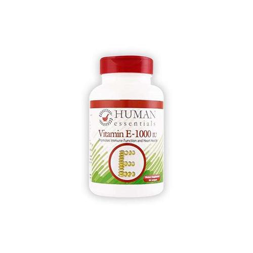 Human Essentials Vitamin e 1000lu 90Softgel Capsules