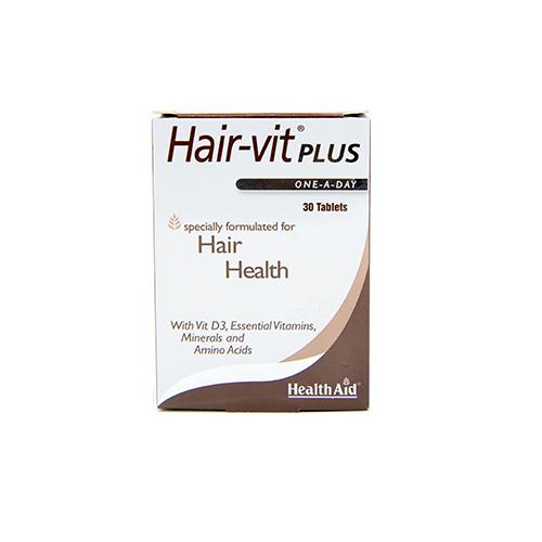 Health Aid Hair Vit Plus for Hair Health 30Tablets