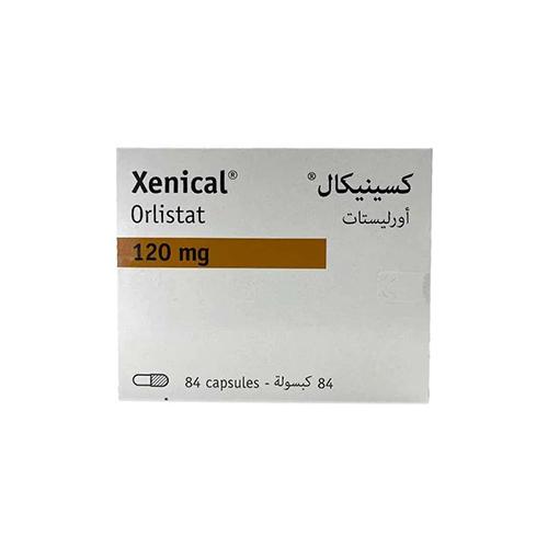 Xenical Orlistat for weight loss 120mg 84Capsules