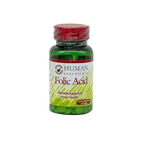 Human Essentials Folic Acid 1200mcg 90Tablets 