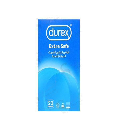 Durex Extra Safe Thicker Condoms for Men 20Condoms