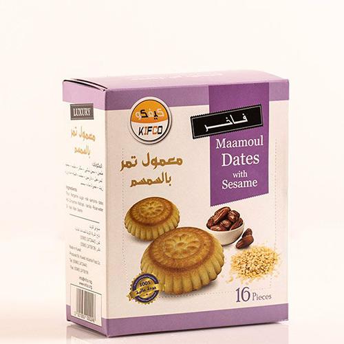 معمول تمر بالسمسم 16حبة 320جم