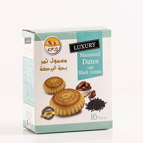 معمول تمر بحبة البركة 16حبة 320جم