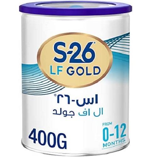 اس 26 ال اف جولد حليب للرضع من0الي12شهر للذين يعانون من حساسيه اللاكتوز 400جم