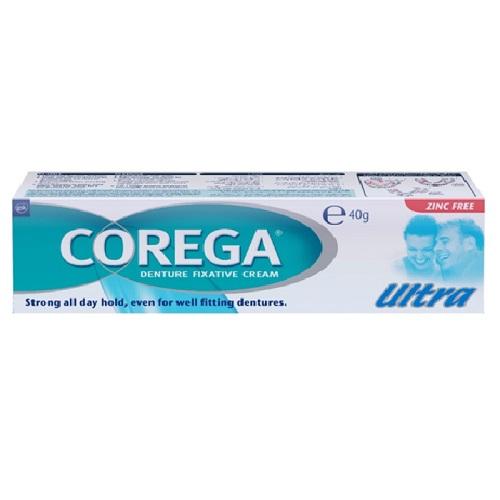 Corega Oral Ultra Denture Fixative Cream 40g