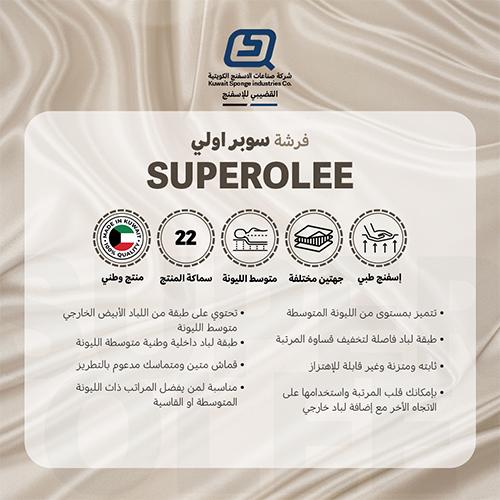 Super Olee Medical Mattress 200x180x22cm