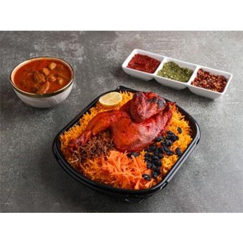 Chicken Majbous with Red Rice