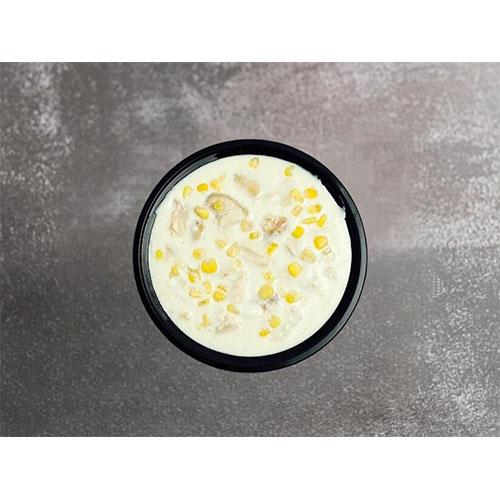 شوربة دجاج بالذرة