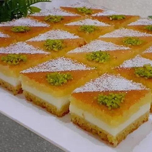 Basbousa with Cream