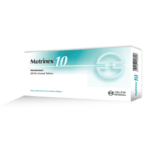 Motrinex for Treating the Symptoms of Allergic Rhinitis 10mg 30Tablets