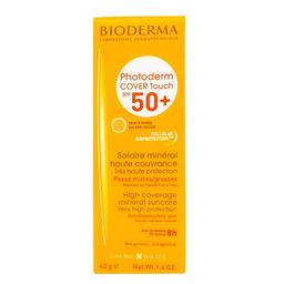 Bioderma Photoderm Cover Touch Sunscreen Cream with SPF 50+ Golden Tinted Doree 40g