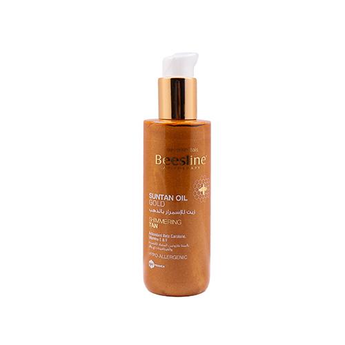 Beesline Suntan Oil Gold Shimmering 200ml