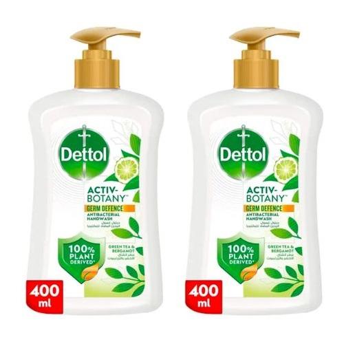 Dettol Hand Wash Botany Green Tea & Bergamot 400ml 2Pcs