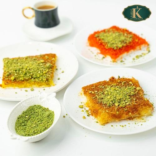 Rough Kunafa with Cheese