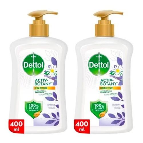 Dettol Hand Wash Botany Lavender & Chamomile 400ml 2Pcs