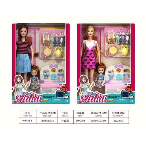 Barbie Doll Model No.WX138-3
