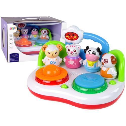 Musical DJ Game with Animals Lights Sound Model No.QX-91173E