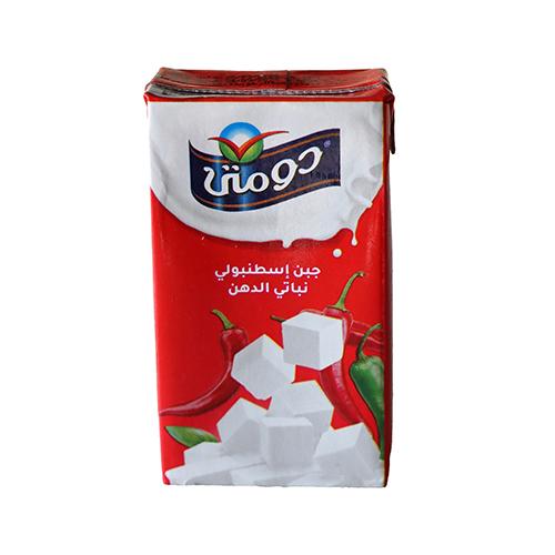 دومتي جبنة اسطنبولي نباتي الدهن 125جم 3قطعة