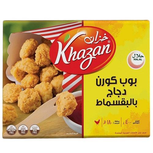 خزان بوب كورن الدجاج بالبقسماط 400جم
