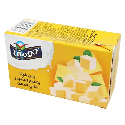 دومتي جبنة فيتا بطعم الشيدر نباتي الدهن 250جم