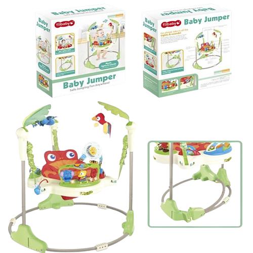 Tiibaby Baby Jumper Chair with Music and Lights Green No.88604
