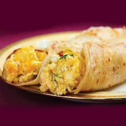 Sunny Side Up Eggs Chapati