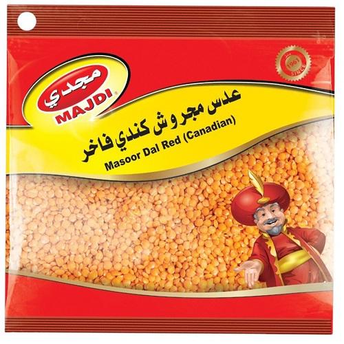 مجدي عدس احمر مجروش كندي 400جم