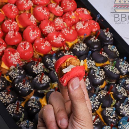 Baby Burger Platter for Servings and Occasions