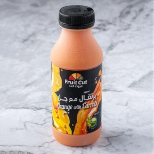 عصير برتقال مع جزر