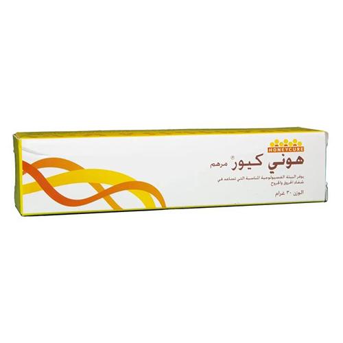 هوني كيور مرهم لعلاج الحروق والجروح 30جم
