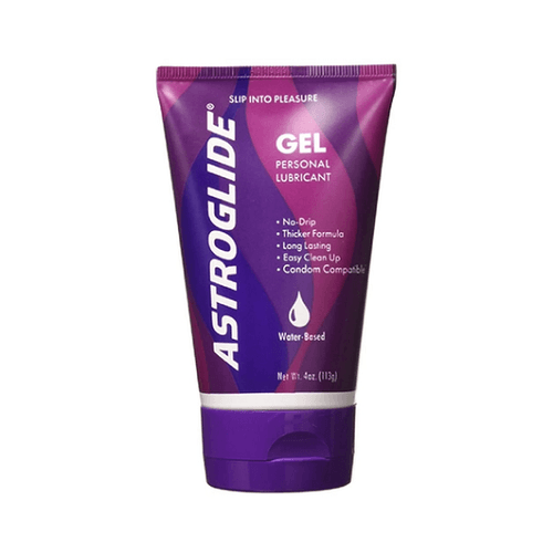 Astroglide Gel Personal Lubricant Slip Into Pleasure Water Based Condom Compatible Easy Clean Up Thicker Formula No Drip 113g