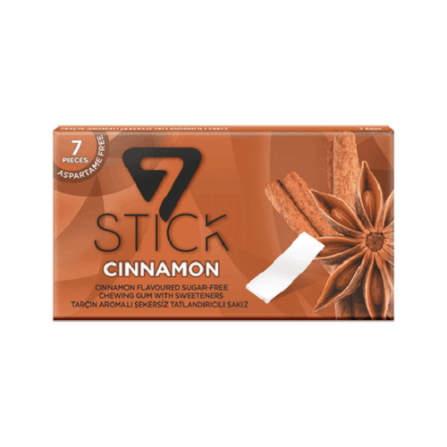 7Stick Cinnamon Flavored Sugar Free Gum