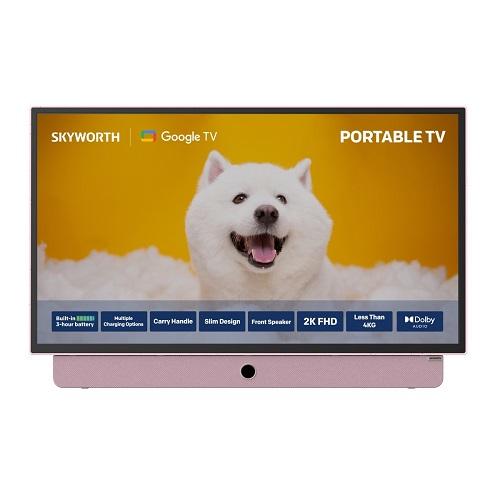 سكاي وورث تلفزيون FHD اندرويد محمول 24بوصة وردي موديل رقم.LED-24LP60G-P