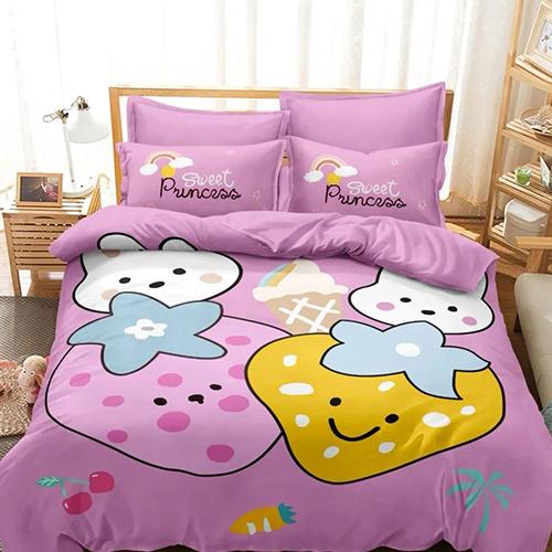 Quilt Set for Kids 4Pcs Style16
