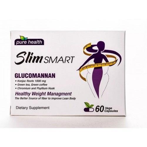 Pure Health Slim Smart Dietary Supplement for Healthy Weight Management 60Veg Capsules