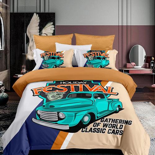 Quilt Set for Kids 4Pcs Style10