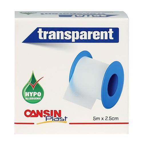 كانسين بلاست شريط شفاف 5م×2.5سم