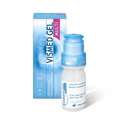 Vismed Gel 0.3% Multi Eye Drops for Sustained Lubrication of the Eyes 1Pc×10ml