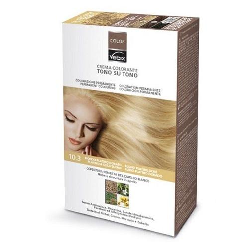 Vebix 10.3 Hair Dye Platinum Gold Blond