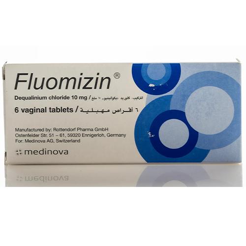 Fluomizin 10mg for the Treatment of Bacterial Infections 6Vaginal Tablets
