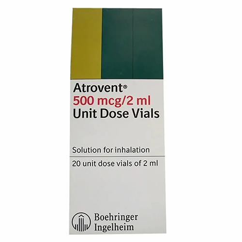 Atrovent 500mcg 20Vials 2ml 