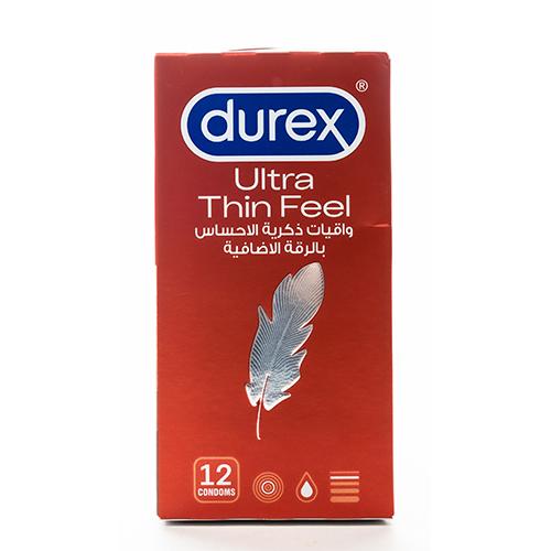 Durex Feel Ultra Thin Condoms 12Pcs