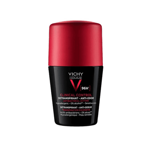 Vichy Homme Detranspirant Clinical Control 96Hrs Anti Odor Antibacterial Actives 50ml