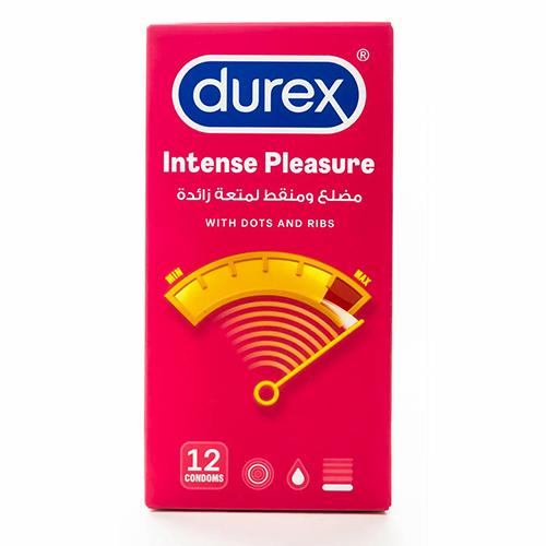 Durex Intense Pleasure Condoms 12Pcs